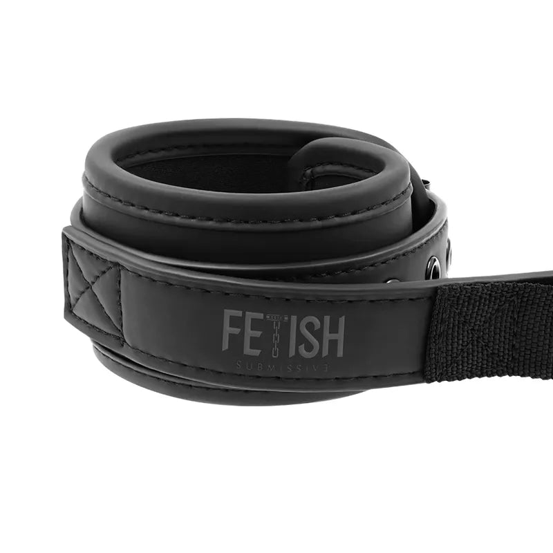 Menottes Bdsm Cuir Vegan Confort Ajustable