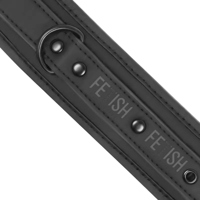 Menottes Bdsm Cuir Vegan Confort Réglable