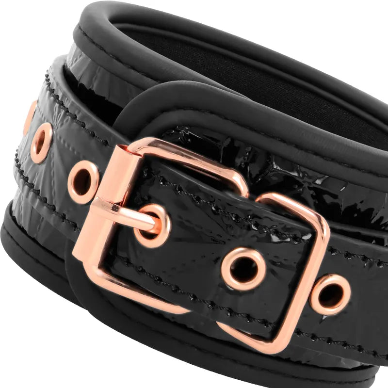 Menottes Bdsm Cuir Vegan Sans Nickel