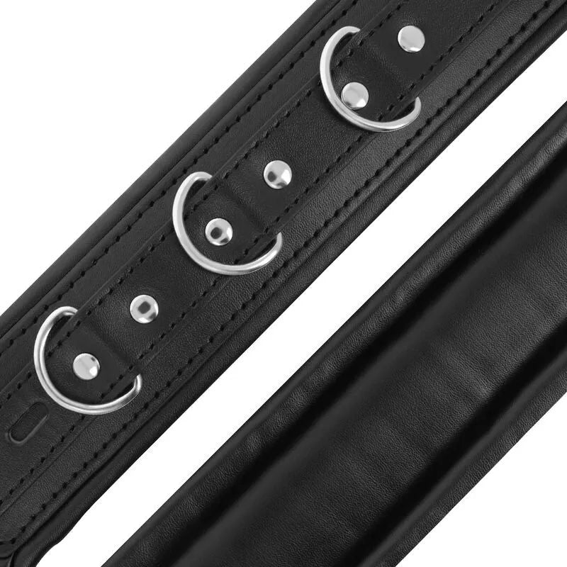 Menottes Confortables Pu Pour Jeux Bdsm