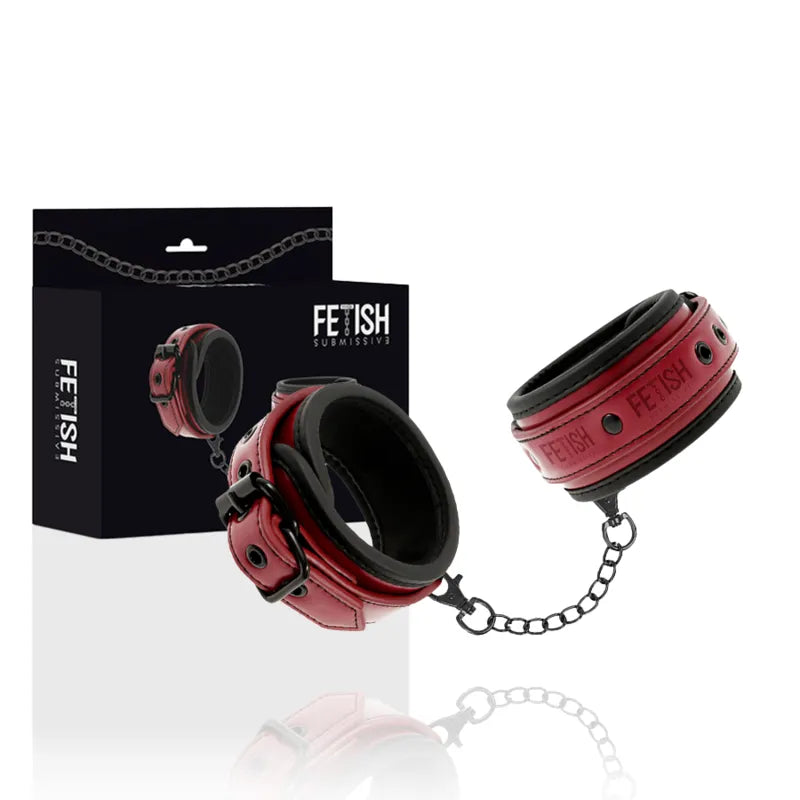 Menottes Cuir Vegan Bondage Confortables