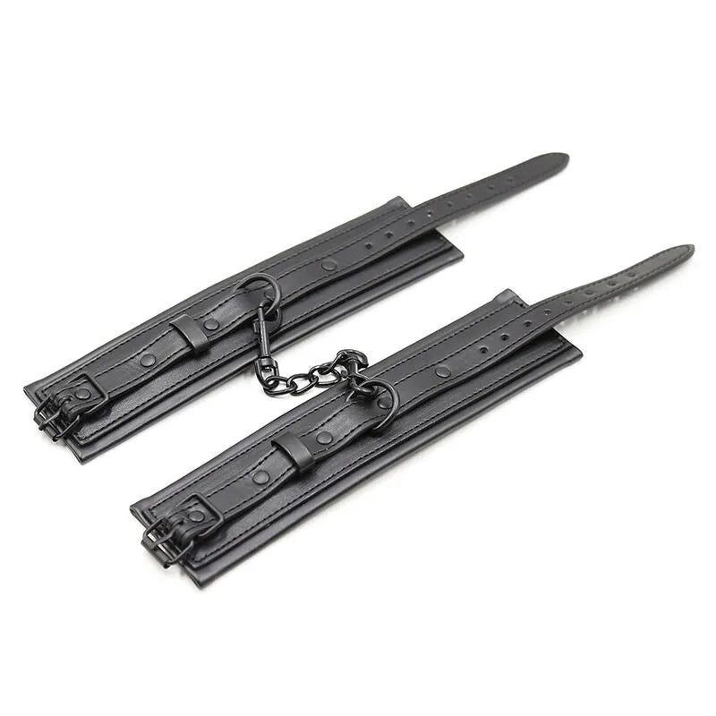 Menottes En Cuir Ajustables Pour Experts
