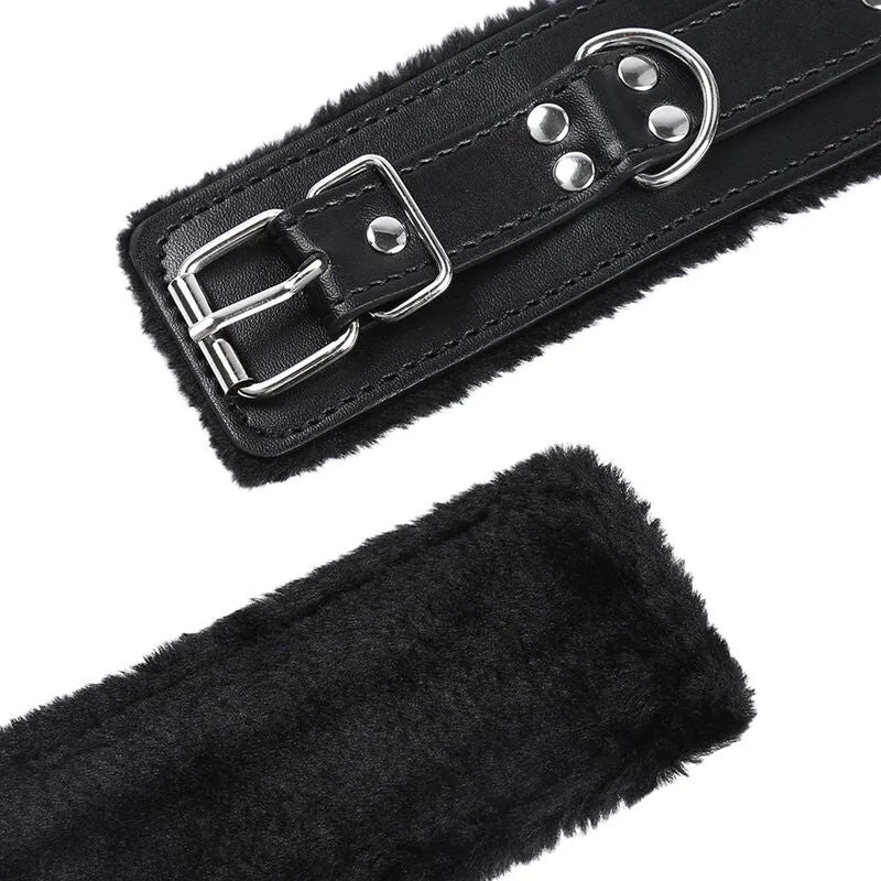 Menottes Fourrure Réglables Ohmama Pour Adultes