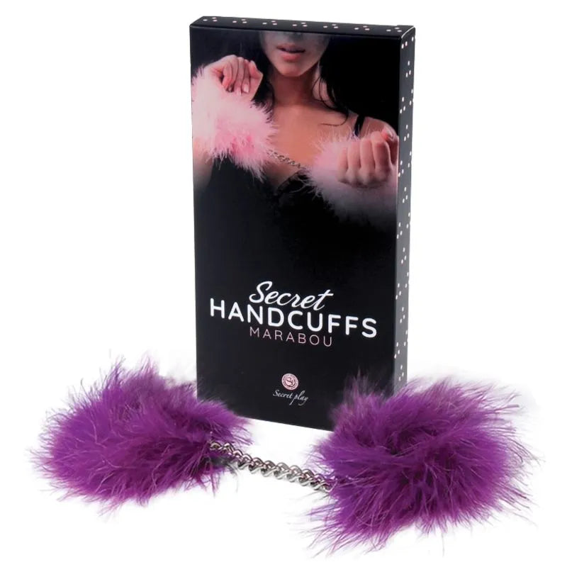 Menottes Érotiques En Chaîne Violette
