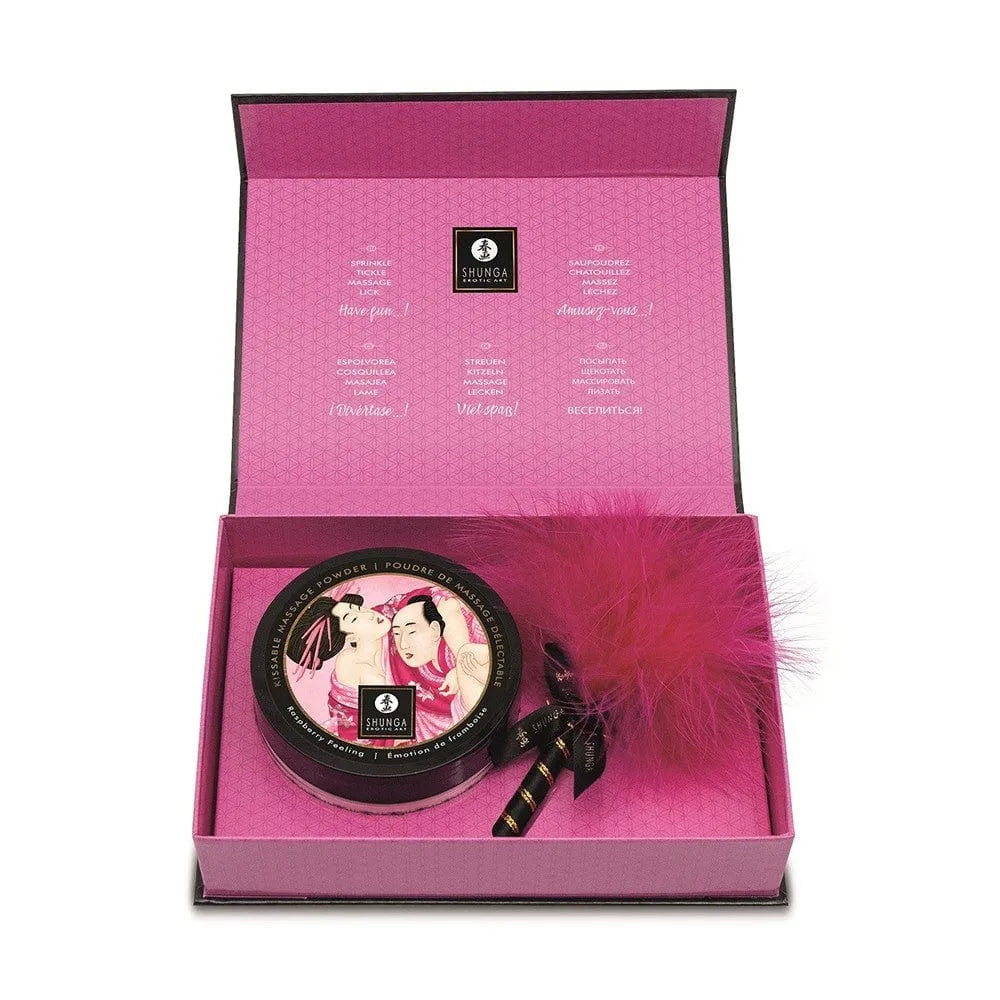Mini Coffret Poudre Corporelle Framboise Polyvalente