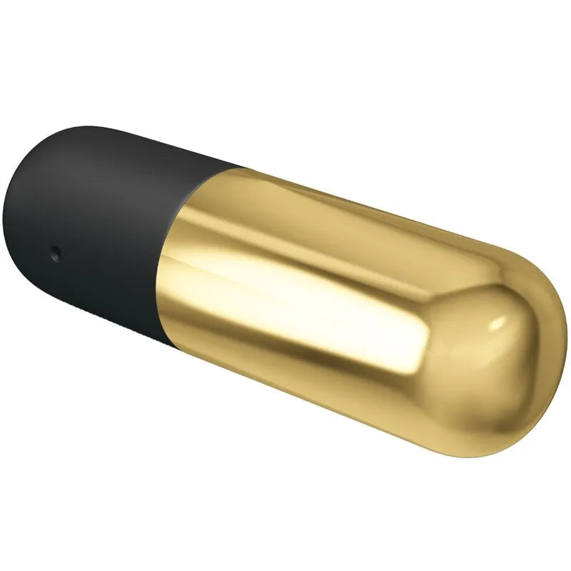 Mini Œuf Vibrant Massage Doré Rechargeable
