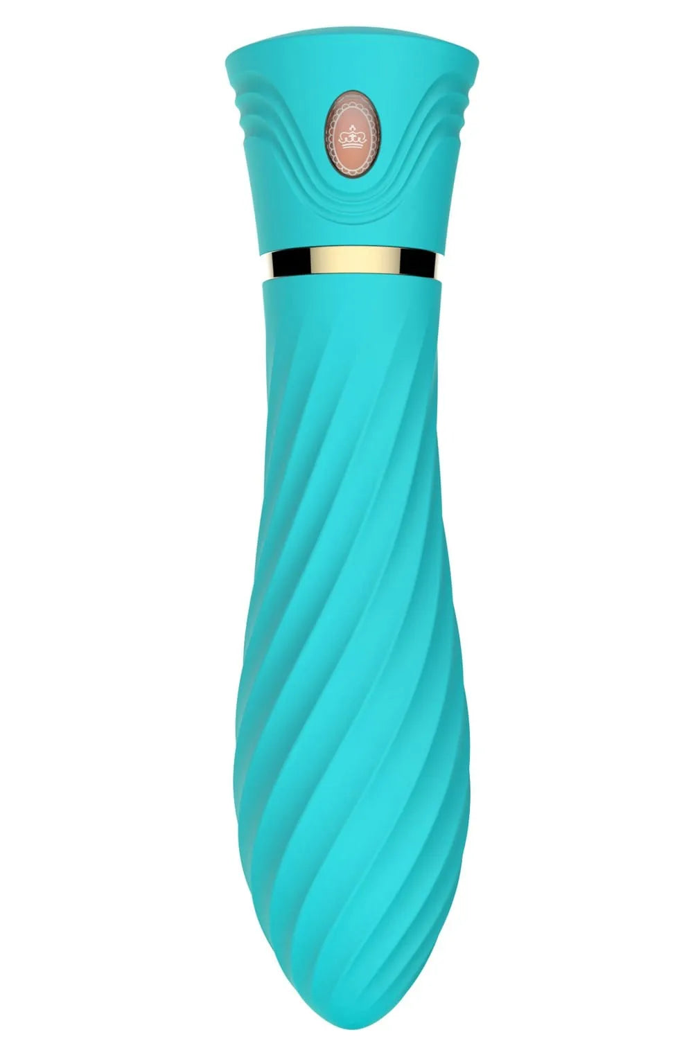 Mini Vibromasseur Bleu Silicone Étanche