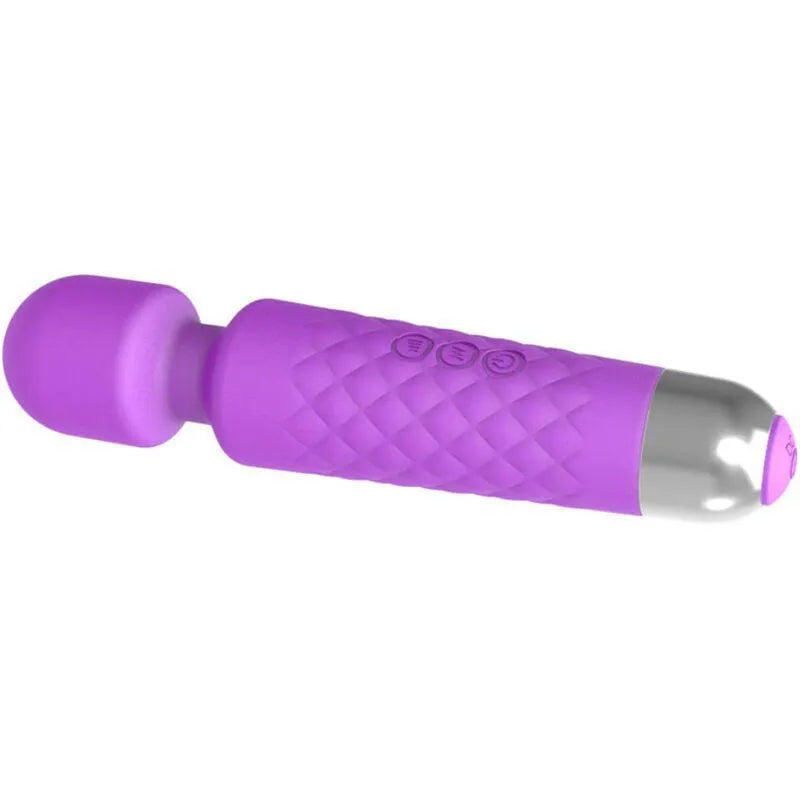 Mini Vibromasseur Violet En Silicone Armony