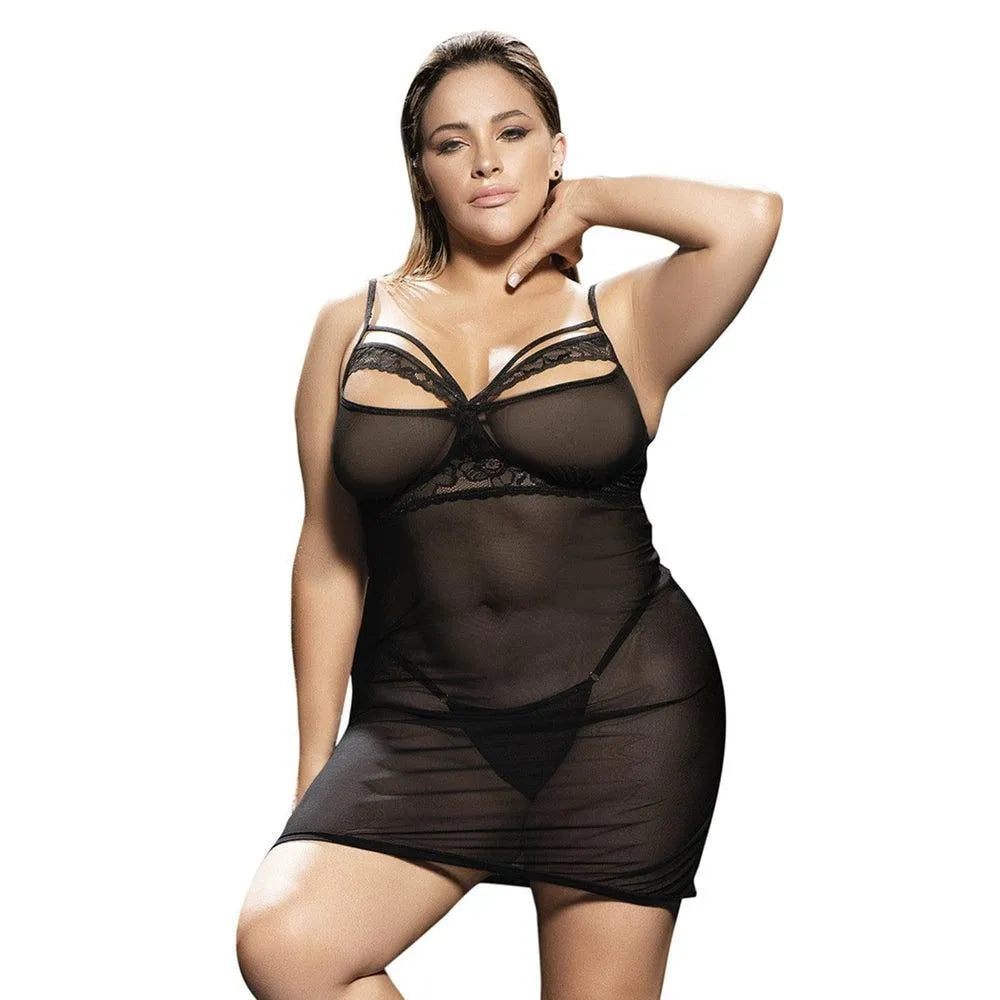 Nuisette Erotique Grande Taille
