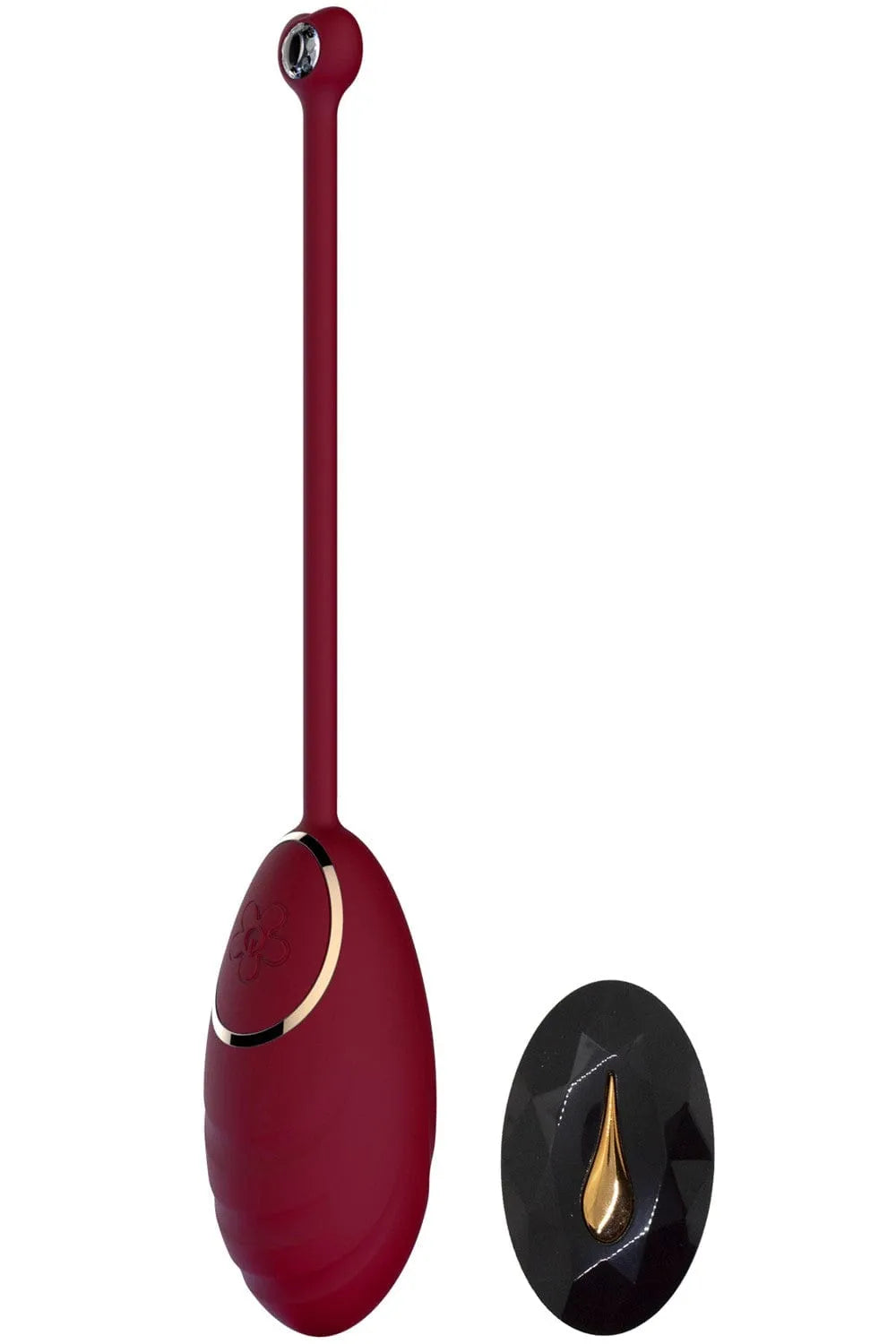 Oeuf Vibrant Rouge Télécommandé Silicone