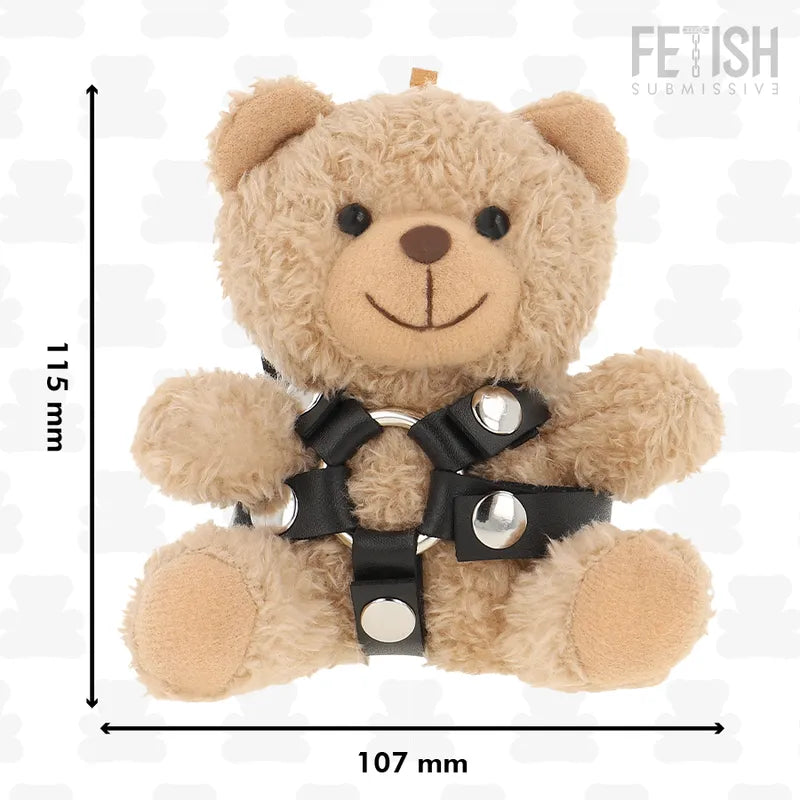 Ours En Peluche Rebelle En Cuir