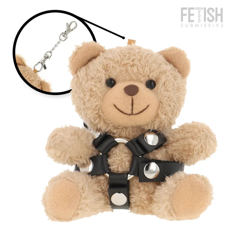 Ours En Peluche Rebelle En Cuir