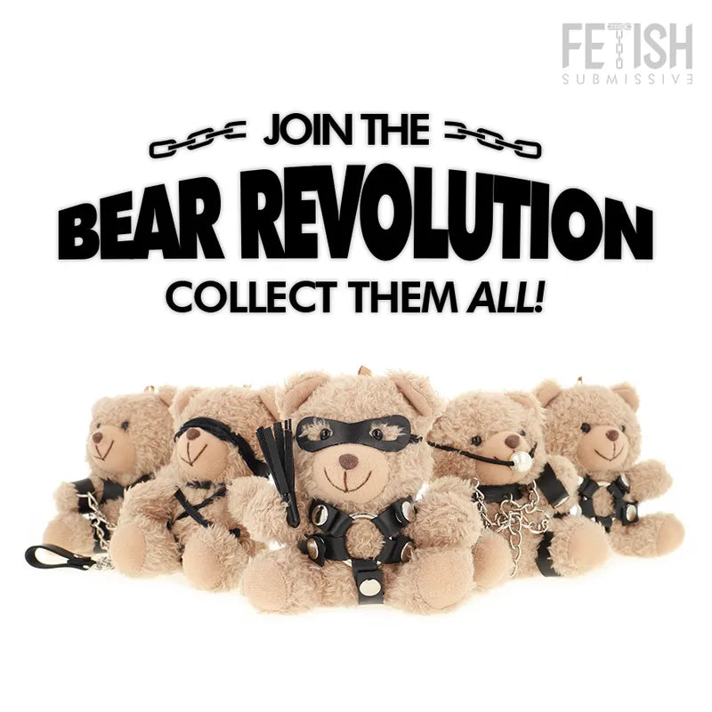 Ours En Peluche Style Fétiche Audacieux