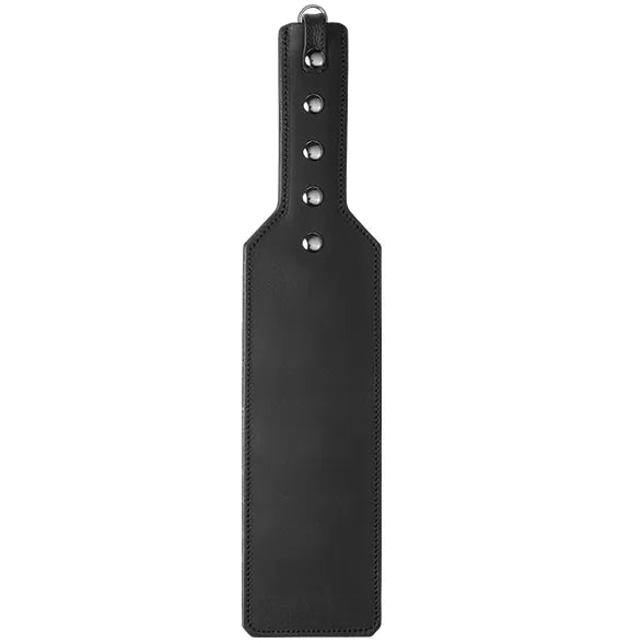 Pagaie De Fessée Électrostimulation Cuir Bdsm