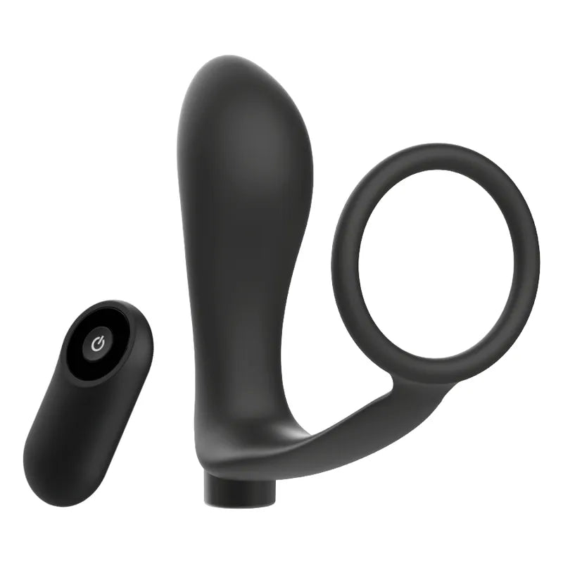 Plug Anal Cockring Silicone Débutant
