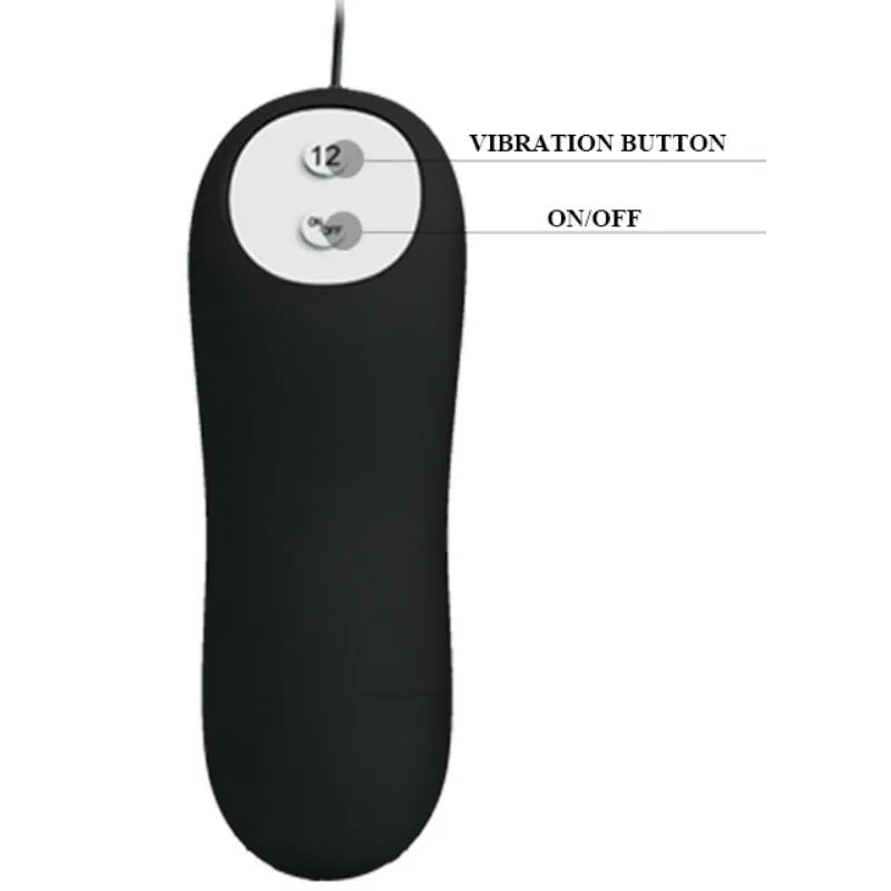 Plug Anal En Silicone Avec Vibrations Réglables