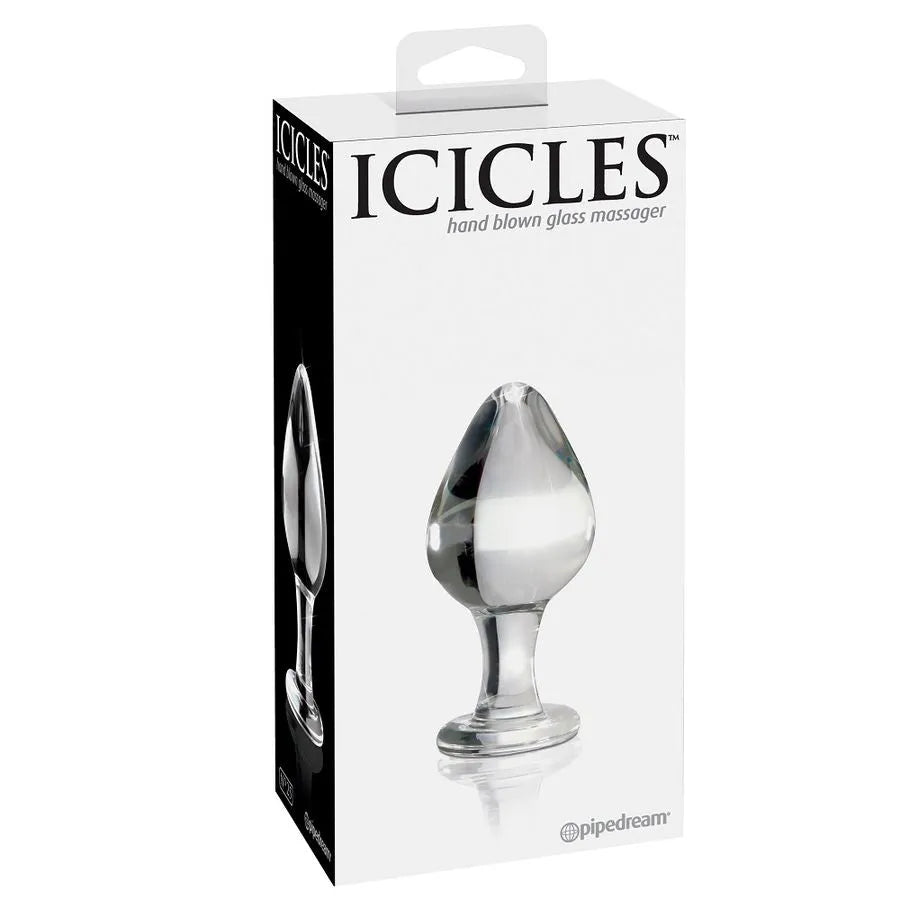 Plug Anal En Verre Soufflé Hypoallergénique