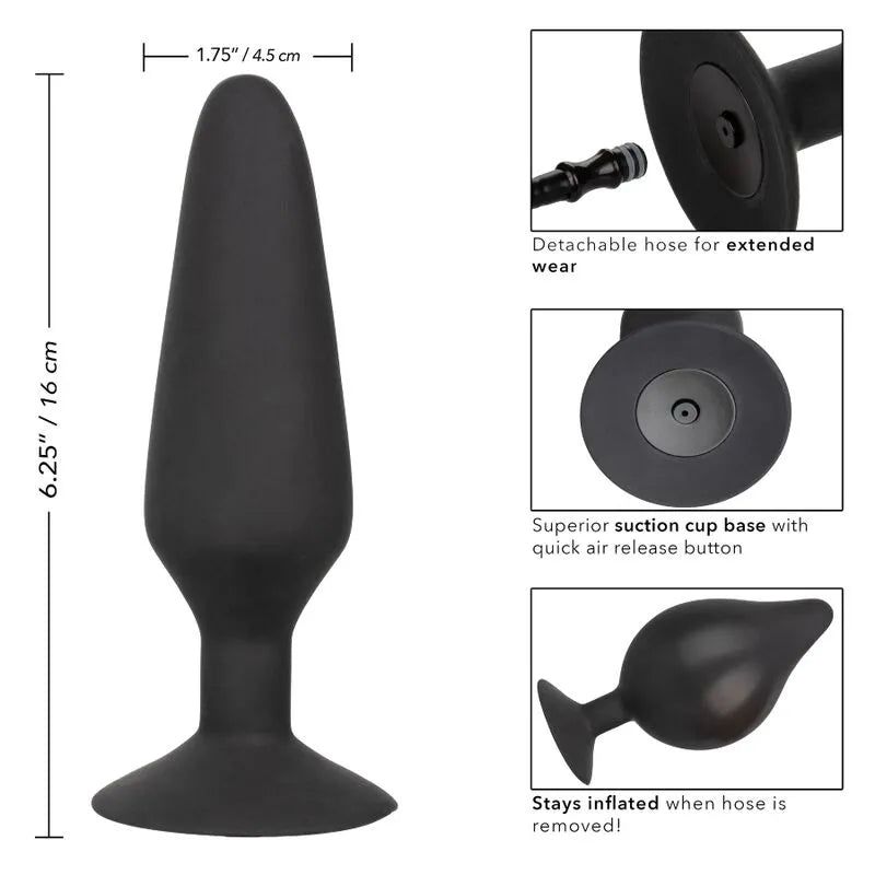 Plug Anal Gonflable Silicone Xl
