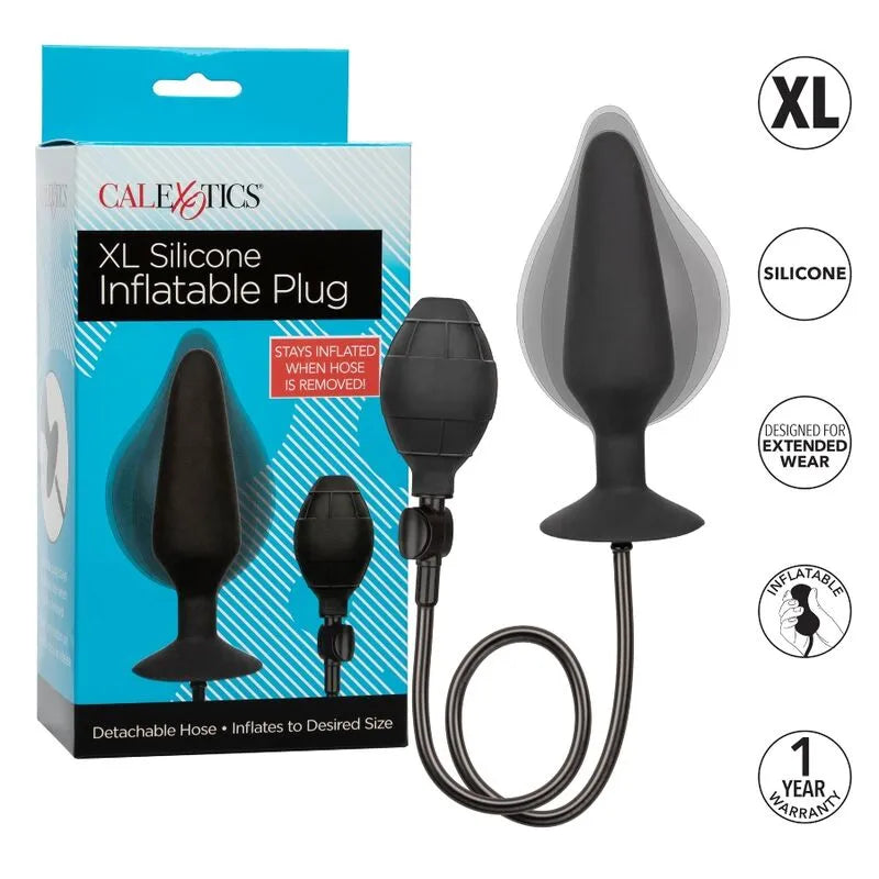 Plug Anal Gonflable Silicone Xl
