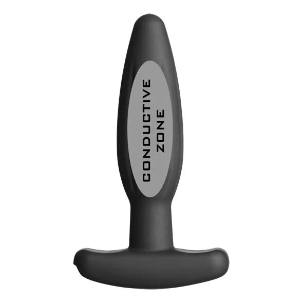 Plug Anal Électro En Silicone Noir
