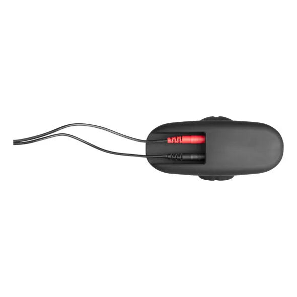 Plug Anal Électro Silicone Noir Rocker