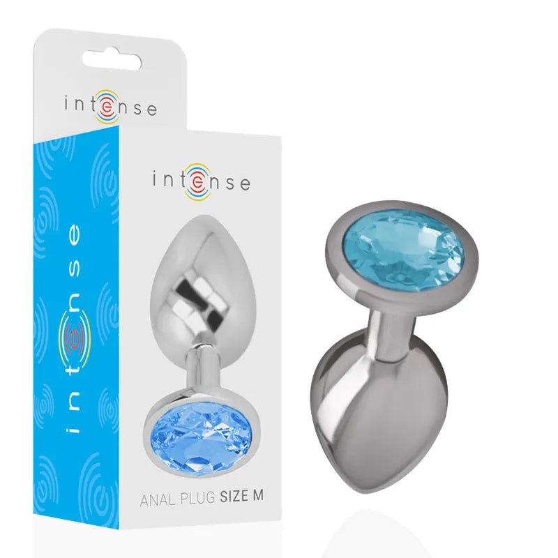 Plug Anal Luxe Métal Bijou Diamant
