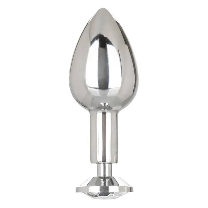 Plug Anal Métal Avec Pierres Précieuses