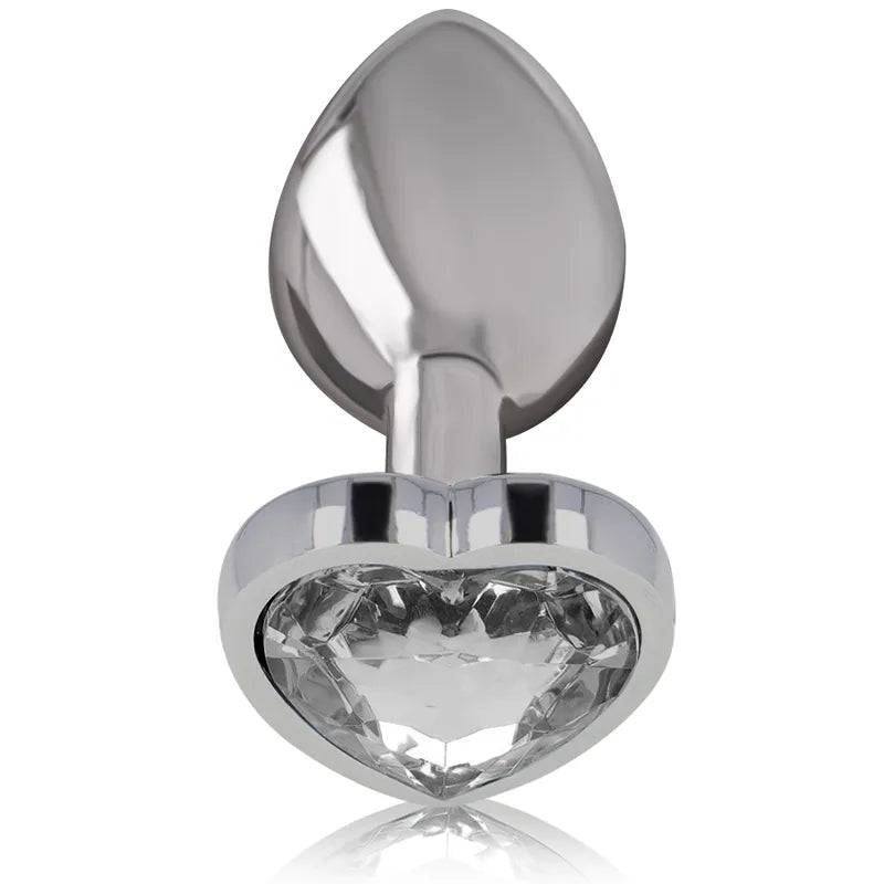 Plug Anal En Métal Avec Bijou Diamant