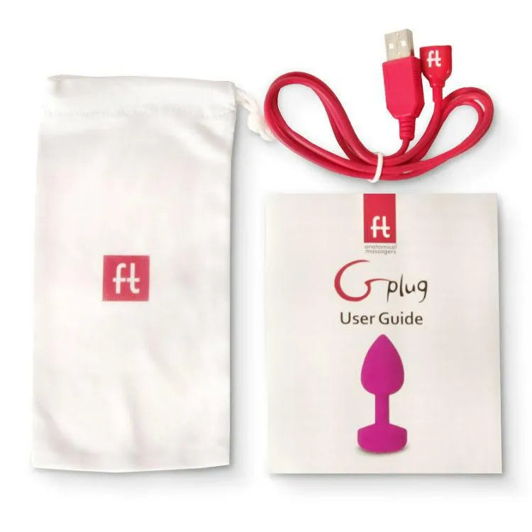 Plug Anal Rechargeable Compact Silicone Hypoallergénique
