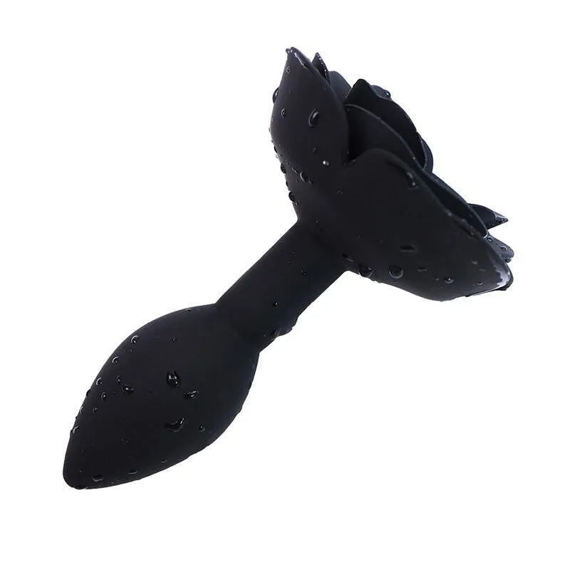 Plug Anal Rose Silicone Hypoallergénique