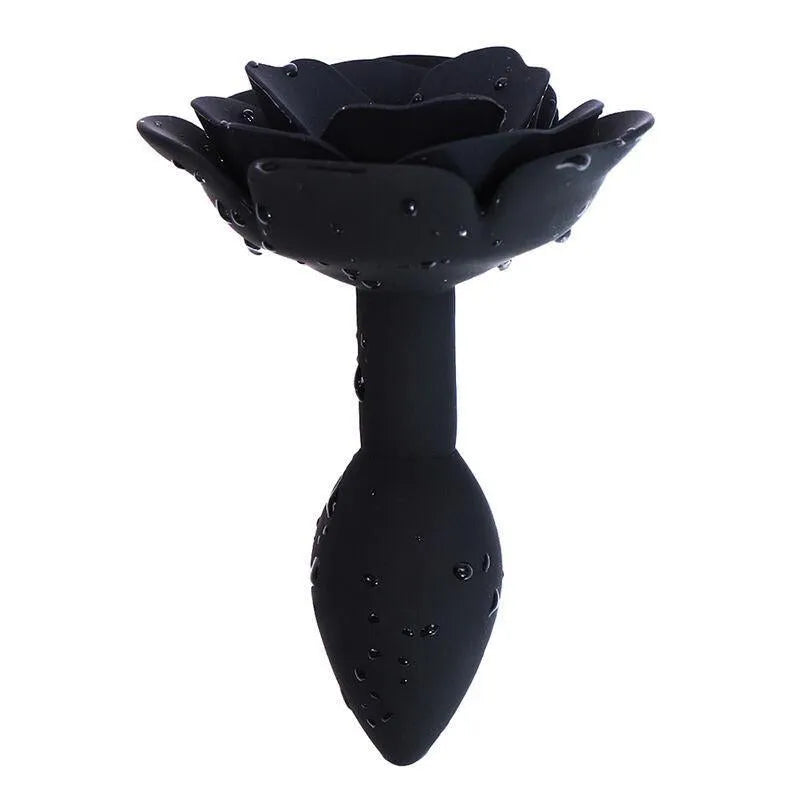 Plug Anal Rose Silicone Hypoallergénique