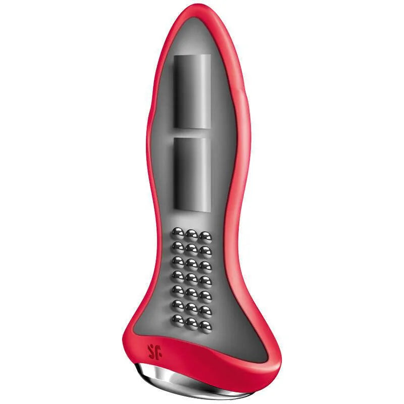 Plug Anal Rotatif Silicone Unisexe