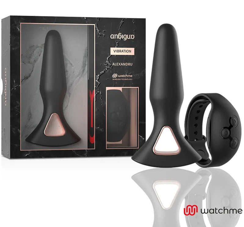 Plug Anal Silicone Télécommande Watchme
