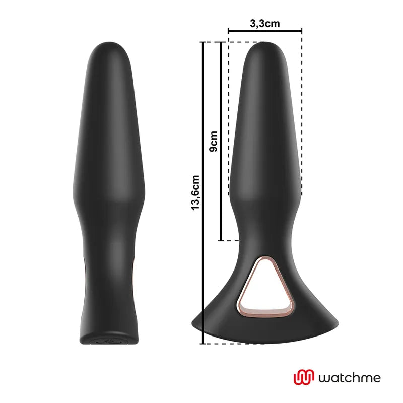 Plug Anal Silicone Télécommande Watchme