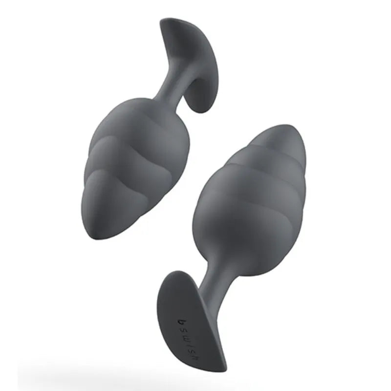 Plug Anal Silicone Texture Ondulée Débutants Experts