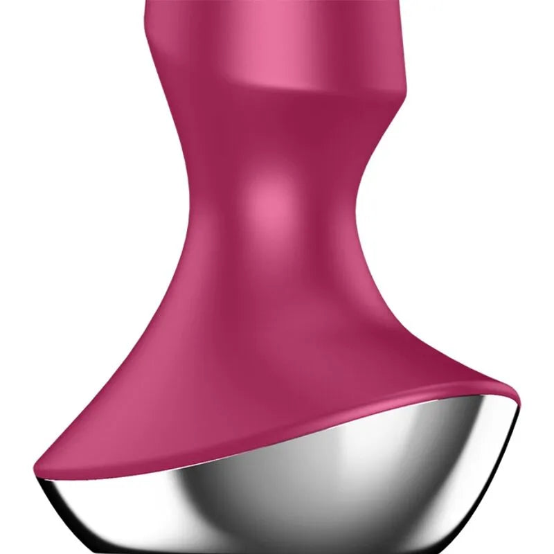 Plug Anal Vibrant En Silicone Avec Contrôle Par Application