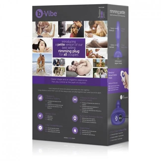 Plug Anal Vibrant En Silicone Pour Prostate