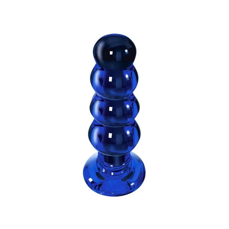 Plug Anal Vibrant En Verre Toyjoy