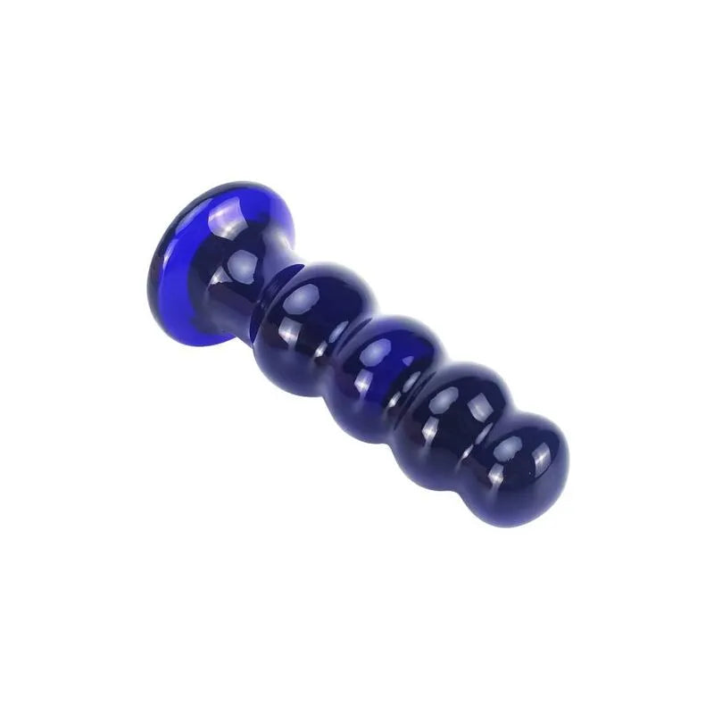 Plug Anal Vibrant En Verre Toyjoy