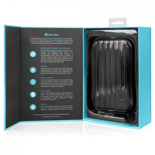 Plug Anal Vibrant Rotatif Silicone Hypoallergénique