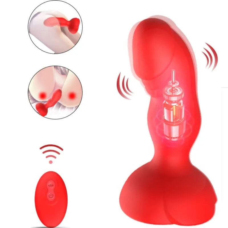 Plug Anal Vibrant Silicone Submersible