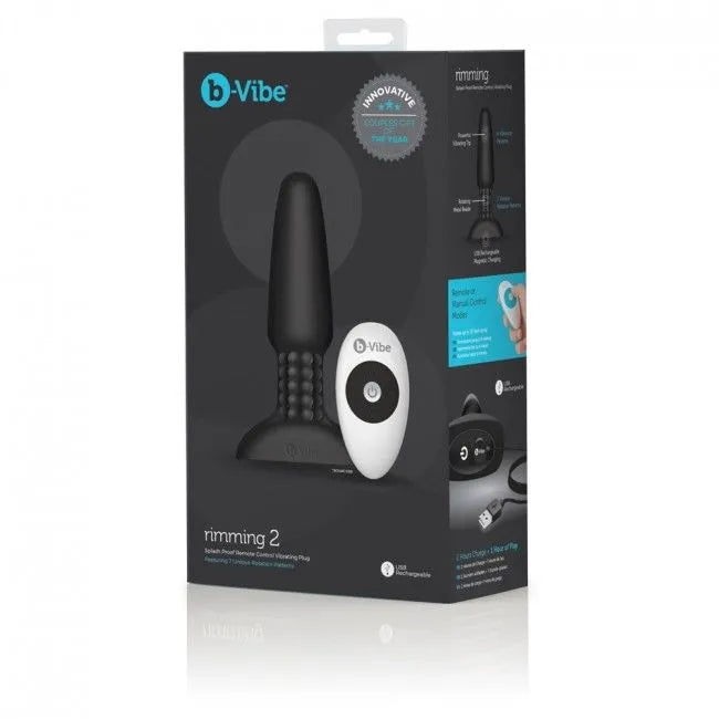 Plug Anal Vibrant Silicone Télécommandé