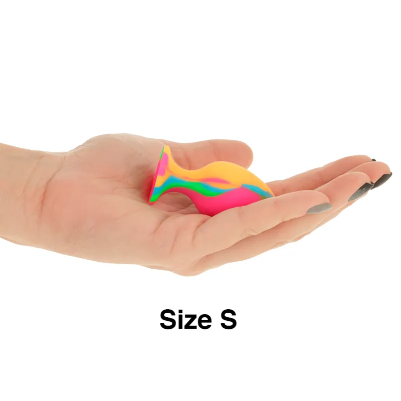 Plugs Anaux Tie-Dye Silicone Intense™