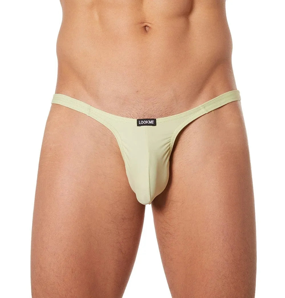 Slip Vert Opaque Lookme En Polyamide Doux