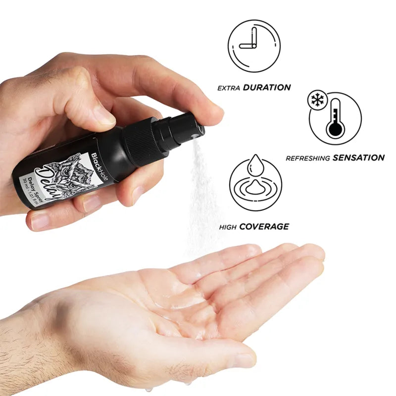 Spray Retardateur Intime À Base D'Eau