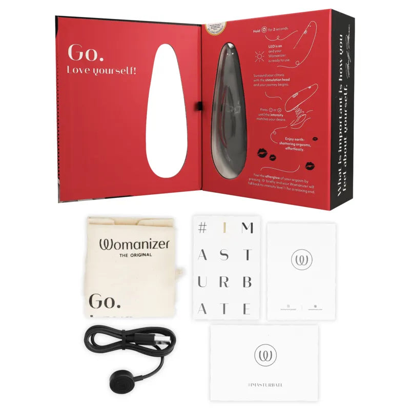 Stimulateur Clitoridien Étanche Marbre Blanc