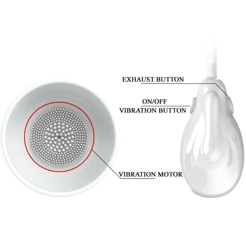 Stimulateur De Mamelon Vibrant En Silicone