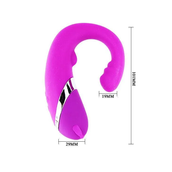 Stimulateur Prostate Et Testicules En Silicone Lilas