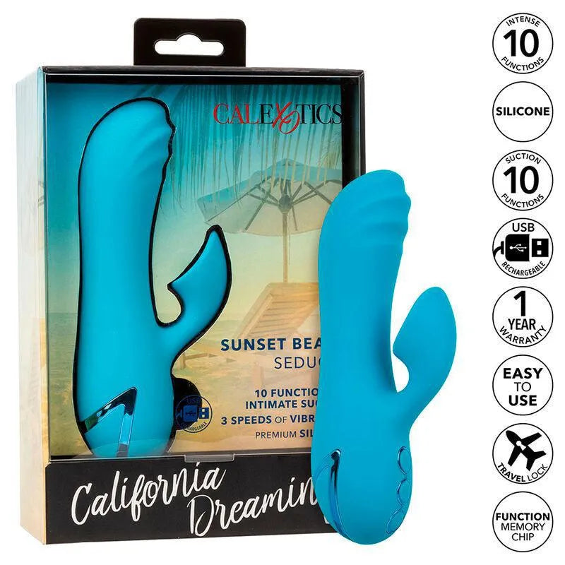 Stimulateur Vibrant Silicone Avec Aspiration Clitoridienne
