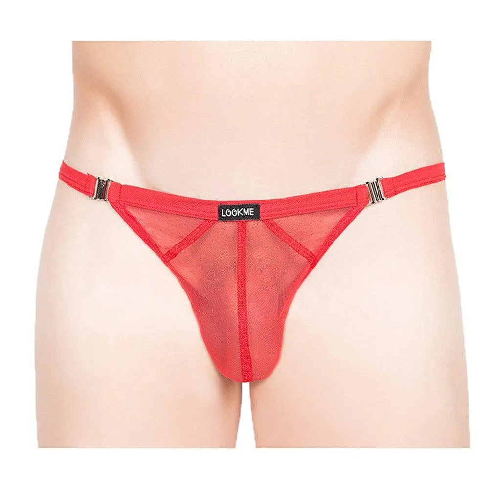 String Rouge Transparent